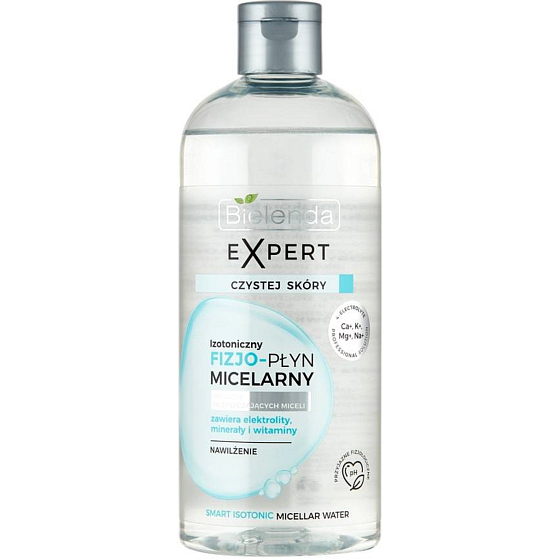Bielenda Clean Skin Expert hydratační micelární voda pro suchou pleť 400 ml