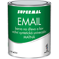 Supermal Email S2013 0199 černý mat, 0,6 l