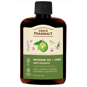 Green Pharmacy Masážní olej proti celulitidě 200 ml