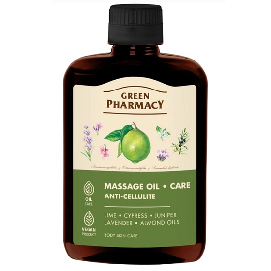 Green Pharmacy Masážní olej proti celulitidě 200 ml