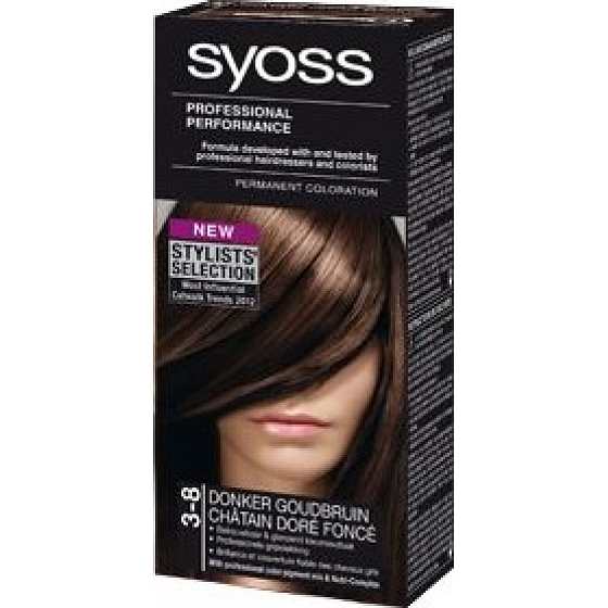 Syoss Professional barva na vlasy 3 - 8 sladká bruneta