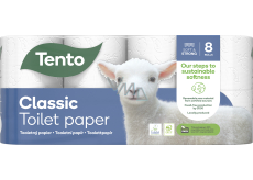 Tento Classic toaletní papír 150 útržků 3 vrstvý 8 kusů