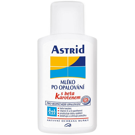 Astrid Beta-karoten Mléko po opalování 200 ml