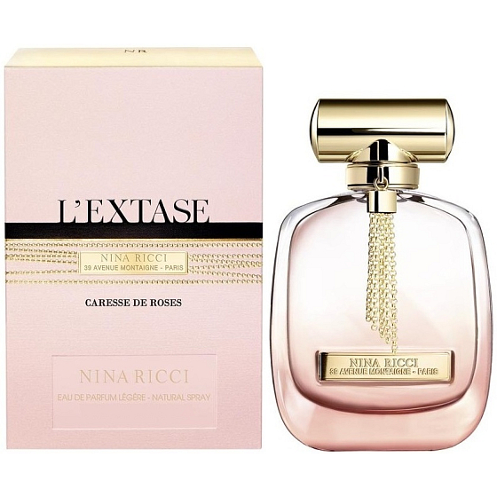 Nina Ricci L Extase Caresse de Roses Eau de Parfum Légére parfémovaná voda pro ženy 80 ml