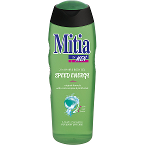 Mitia for Men Speed Energy sprchový gel, 400 ml