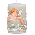 Candle Anděl s trumpetou vonná svíčka válec 60 x 100 mm