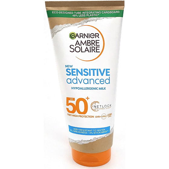 Garnier Ambre Solaire Sensitive Advanced SPF50 opalovací krém 200 ml