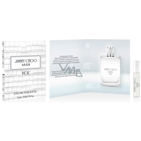 Jimmy Choo Man Ice toaletní voda pro muže 2 ml s rozprašovačem,vialka