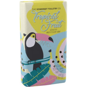 Somerset Toiletry Tropické ovoce šumivé kostičky do koupele 200 g