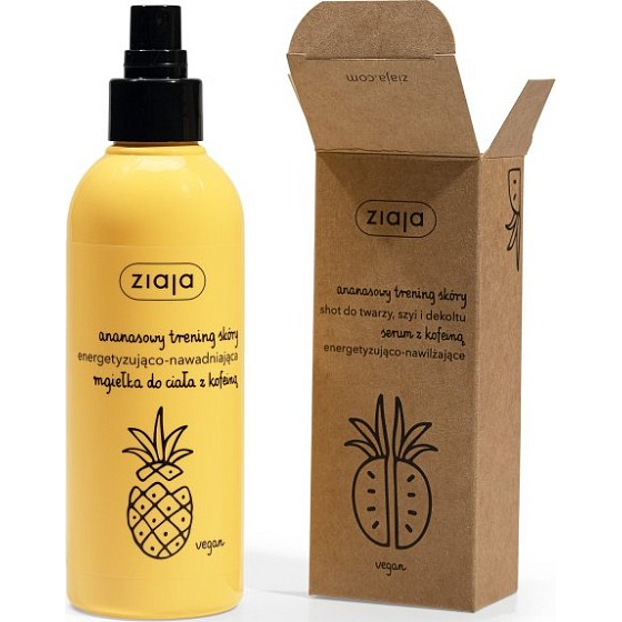 Ziaja Pineapple sérum na obličej, krk a dekolt 50 ml