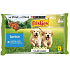 Purina Friskies Junior kuřecí s mrkví ve šťávě kompletní krmivo pro psy kapsička 4 x 100 g