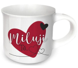 Nekupto Dárkový minihrnek s věnováním Miluji Tě 100 ml