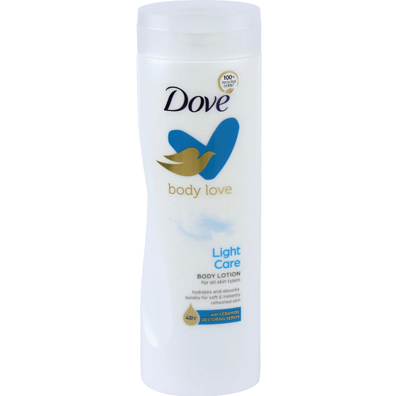 Dove Body Love Ligh Care hydratační tělové mléko 400 ml