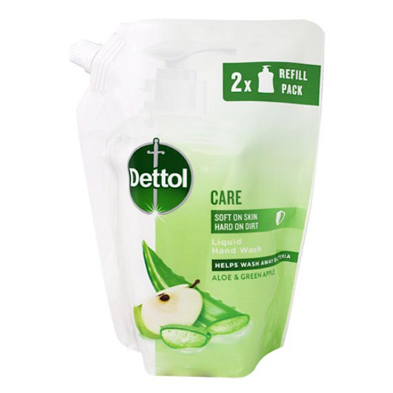 Dettol Aloe Vera & Jablko hydratační antibakteriální mýdlo náhradní náplň 500 ml