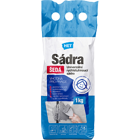 Het sádra šedá, 1 kg Het sádra šedá, 1 kg