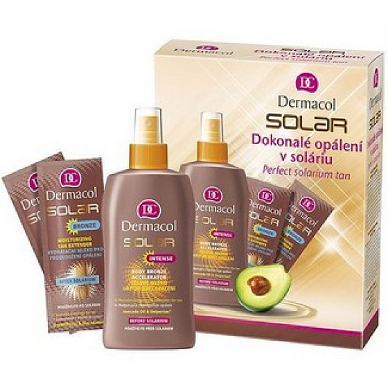 Dermacol Solar Dokonalé Opálení v Soláriu, kosmetická sada