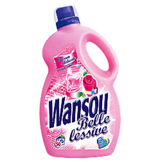 Wansou Belle Lessive Balsam & Delicate tekutý prací prostředek 3 l