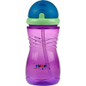 Baby Farlin Hrníček cestovní se slámkou 370 ml BF -190-1