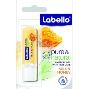 Labello Milk & Honey balzám na rty 4,8 g