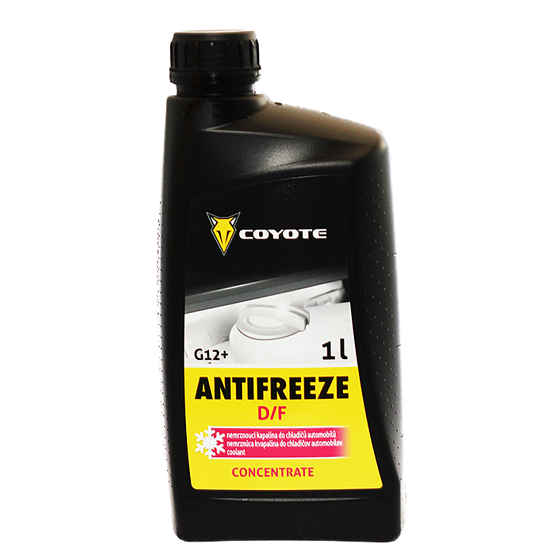 Coyote Antifreeze G12 D/F koncentrovaná nemrznoucí kapalina do chladičů automobilů 1 l