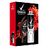 Rexona Men Turbo sprchový gel na tělo i vlasy 250 ml + Motionsense Invisible Black+White antiperspirant deodorant sprej 150 ml, kosmetická sada