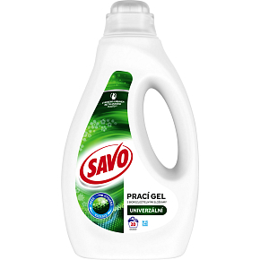SAVO prací gel na barevné i bílé, 20 praní, 1 l