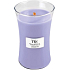 WoodWick Lavender Spa - Levandulové lázně vonná svíčka s dřevěným knotem a víčkem sklo velká 609,5 g
