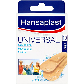 Hansaplast Universal voděodolná náplast, 10 ks