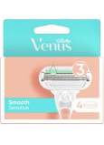 Gillette Venus Smooth Sensitive náhradní hlavice 4 kusy pro ženy