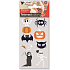 Tetovací obtisky Halloween kostlivec 6 x 10 cm