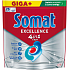 Somat tablety do myčky Excellence 4v1, 75 ks