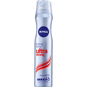 Nivea Haarspray Ultra Strong, lak na vlasy, 250 ml Nivea Haarspray Ultra Strong, lak na vlasy, 250 ml