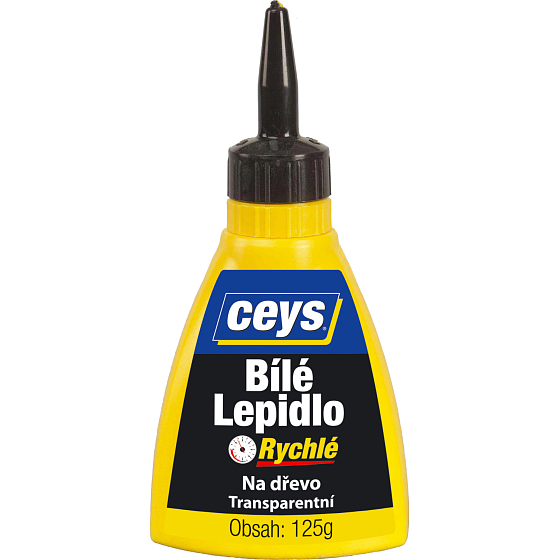 Ceys rychlé bílé lepidlo na dřevo pro ruční práce, 125 g