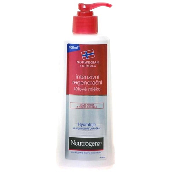 Neutrogena Intenzivní regenerační tělové mléko velmi suchou, hrubou pokožku 400 ml