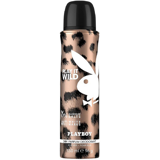 Playboy Play It Wild for Her deodorant sprej pro ženy 150 ml