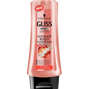 Gliss Kur Ultimate Resist balzám pro slabé, vyčerpané vlasy 200 ml