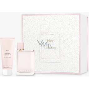 Burberry Burberry Her parfémovaná voda pro ženy 50 ml + tělové mléko 75 ml, dárková sada