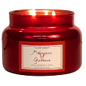 Village Candle Osvěžující granátové jablko - Melograno Glassare vonná svíčka ve skle 2 knoty 262 g