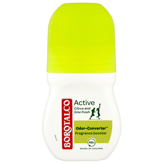 Borotalco Active Citrus kuličkový antiperspirant deodorant roll-on 50 ml