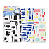 Elina Clean Microfibre Cloth univerzální utěrka z mikrovlákna 30 x 30 cm 3 kusy