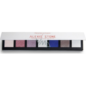 Makeup Revolution Alexis Stone The Transformation paletka očních stínů 7 x 1,2 g