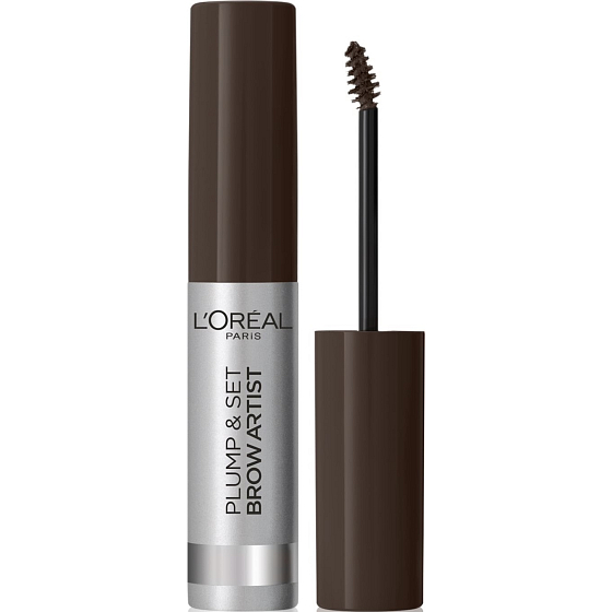 Loreal Paris Brow Artist Plump & Set gel na obočí 108 Dark Brunette 4,9 ml