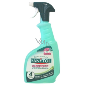 Sanytol Limetka 4 účinky univerzální dezinfekční čisticí prostředek rozprašovač 500 ml