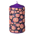 Emocio Angry Pumpkin svíčka fialová válec 60 x 110 mm