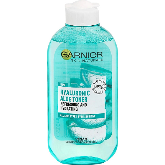 Garnier Skin Naturals Hyaluronic Aloe Toner hydratační pleťová voda pro všechny typy pleti 200 ml
