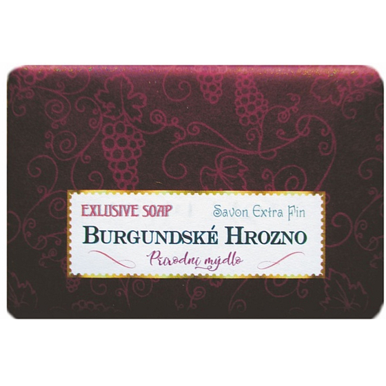 Soaptree Burgundské hrozno přírodní toaletní mýdlo 200 g