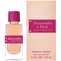Abercrombie + Fitch 100% Passion parfémovaná voda pro ženy 30 ml
