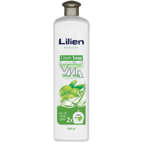 Lilien Exclusive Olive Milk tekuté mýdlo 1000 ml