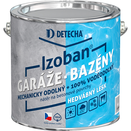 Detecha Izoban barva na beton, šedá, 2 kg