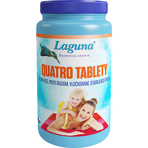 Laguna Quatro tablety multifunkční bazénová chemie, 1 kg Laguna Quatro tablety multifunkční bazénová chemie, 1 kg